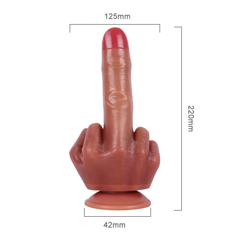 fuck you - mutatja a kéz a középső feltartott ujjával, illetve a méretei vannak a képen