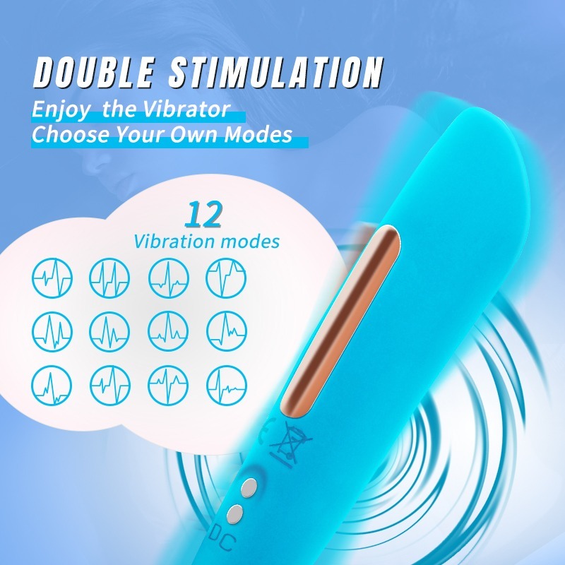 Golyó Vibrátor kék - 12 különböző rezgéssel